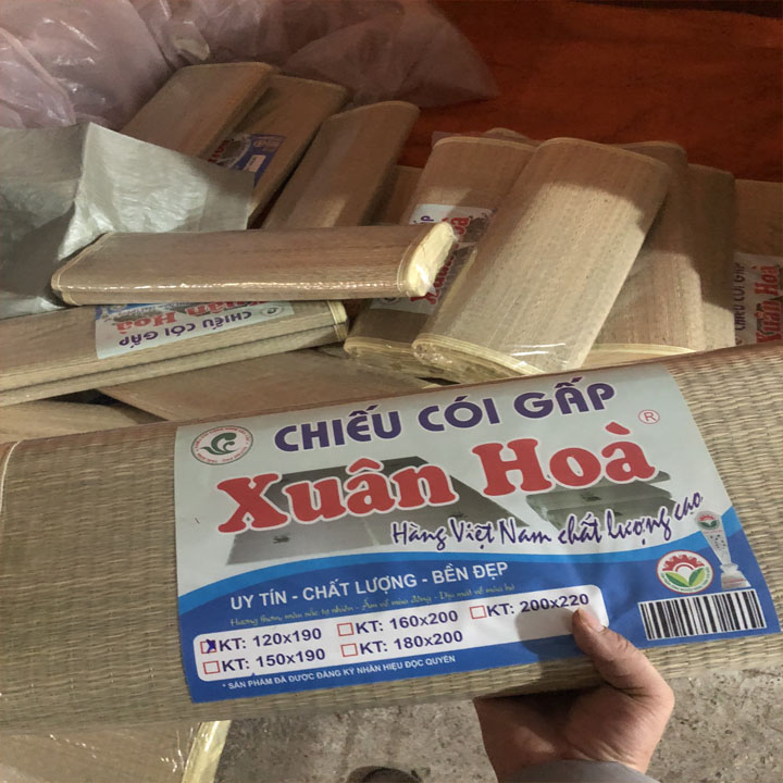 Chiếu Cói Gấp Xuân Hoà - Chiếu Cói Gấp Xuất Khẩủ