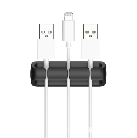 Dụng cụ silicon cố định 3 đầu dây sạc