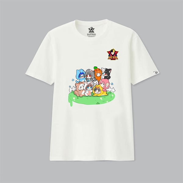 [HCM]ÁO THUN TAY NGẮN HERO TEAM V3 Hero team VẢI DÀY MỊN MÁT