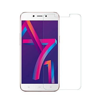 Kính cường lực trong suốt Oppo A71 (Kèm miếng lau)