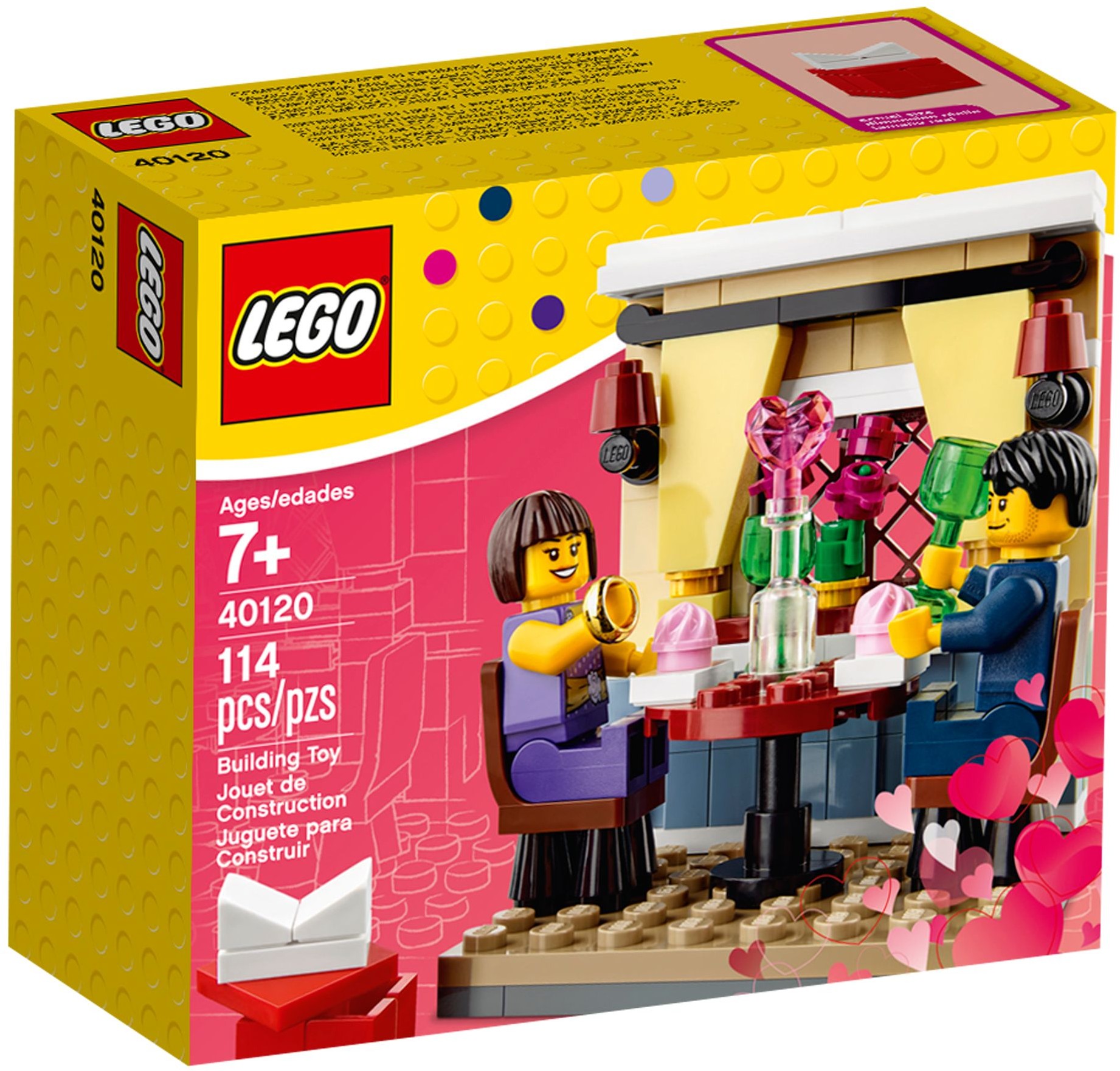 LEGO 40120: Seasonal Valentine's Day Dinner