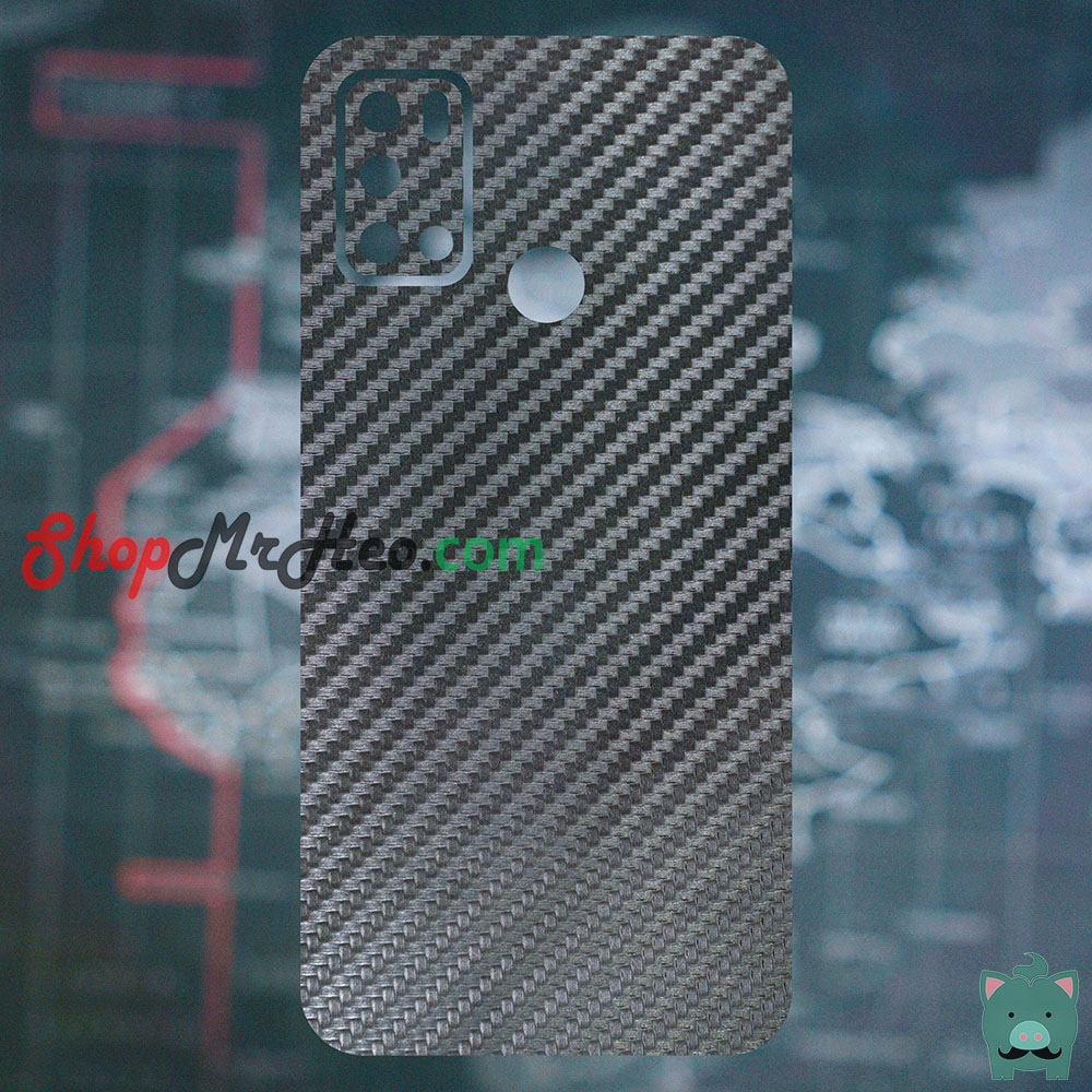 [HCM]Skin Dán Mặt Sau Lưng Vân Nhôm Vsmart Joy 4