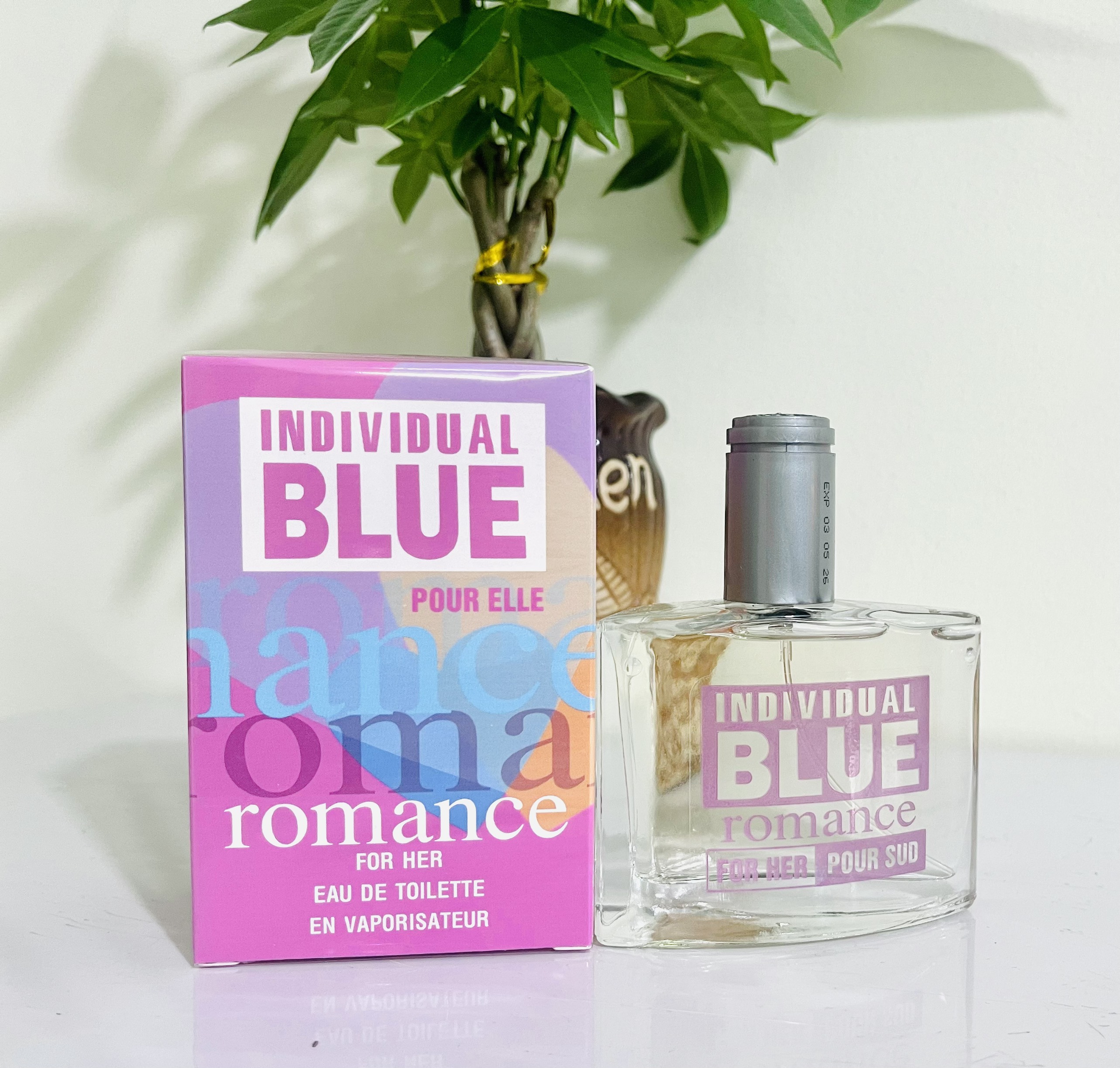 (Hàng Chuẩn)Nước Hoa Nữ Blue Romance Individual pour elle 50ml ( Hồng)