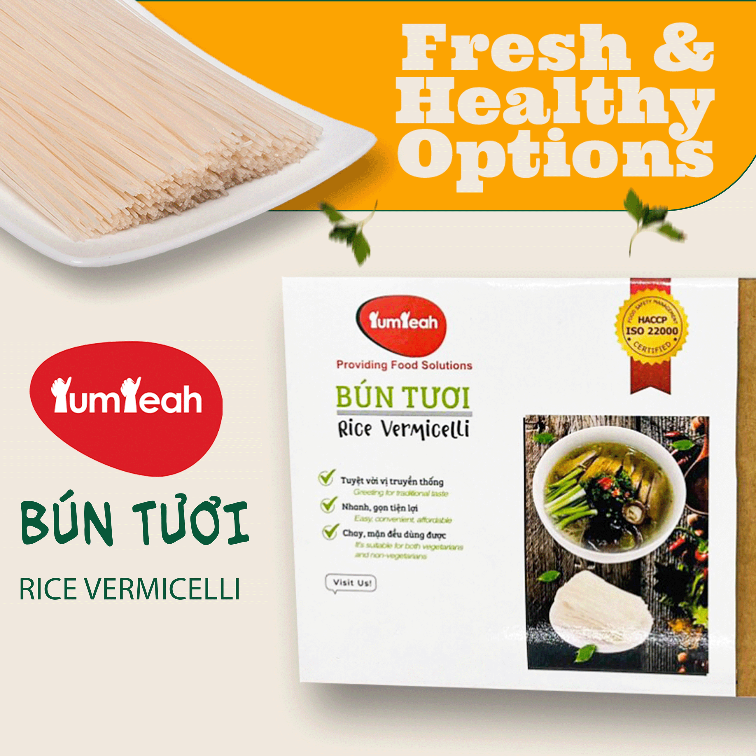 BÚN SỢI TRẮNG 400g