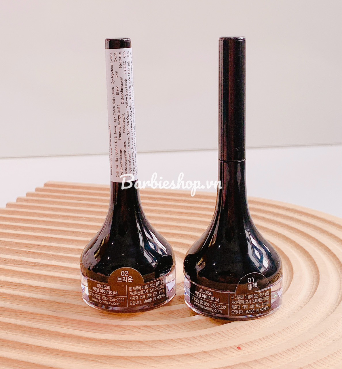 Gel Kẻ Mắt Tonymoly Backstage Gel Eyeliner [4g]