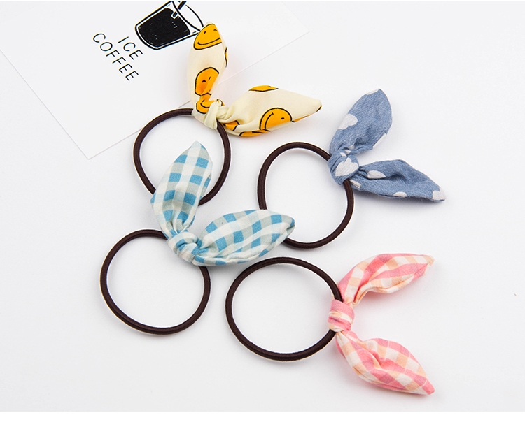 Set 10 cột tóc tai thỏ phong cách Hàn Quốc (nhiều màu)