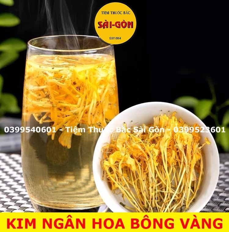 Kim Ngân Hoa Vàng VN 100g (Khô, thơm, ngon, hàng mới)