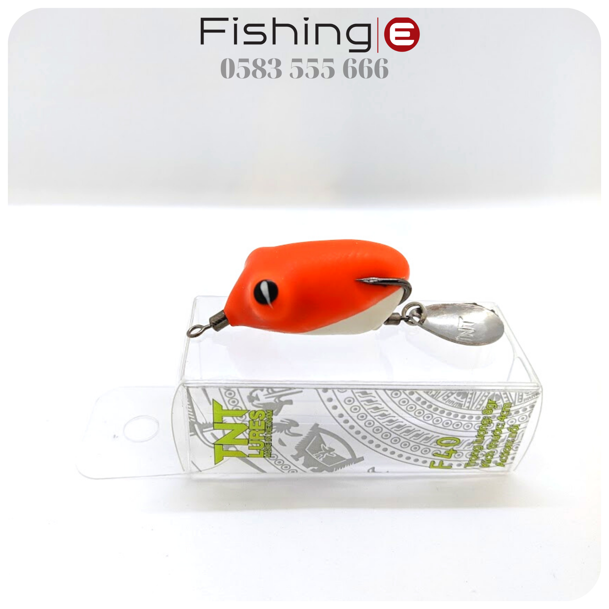 Mồi Lure Nhái hơi TNT F40