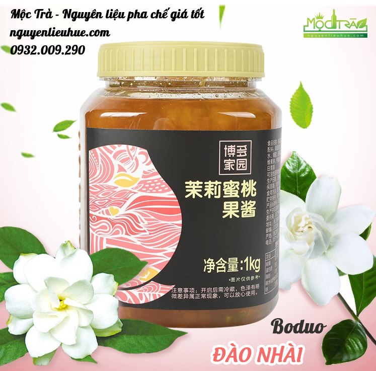 Mứt Boduo Đào Nhài hộp 1kg