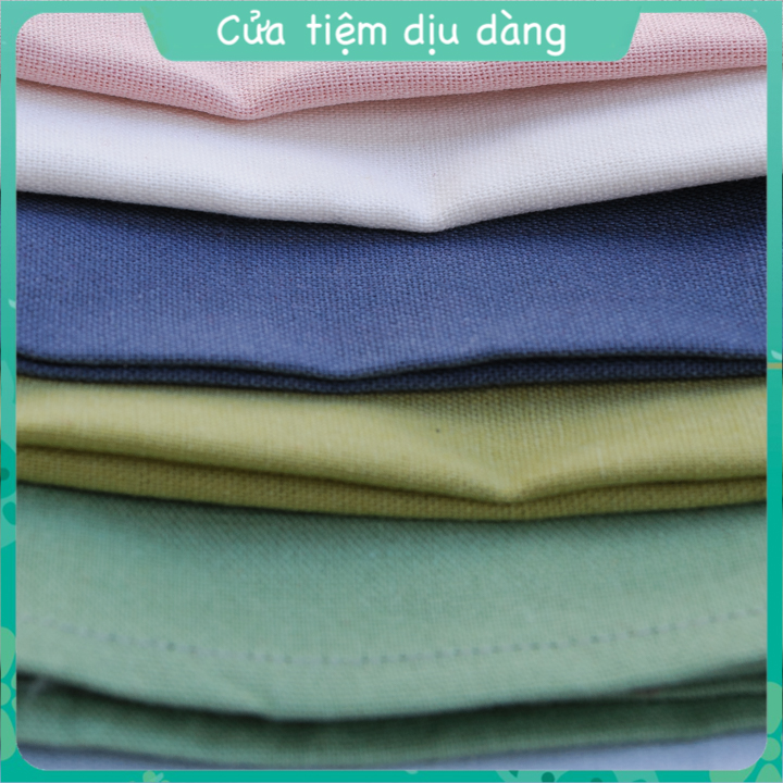 [Ảnh thật] Khăn tay linen 25x25cm
