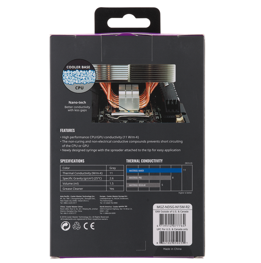 Keo tản nhiệt Mastergel Maker New – Chính Hãng