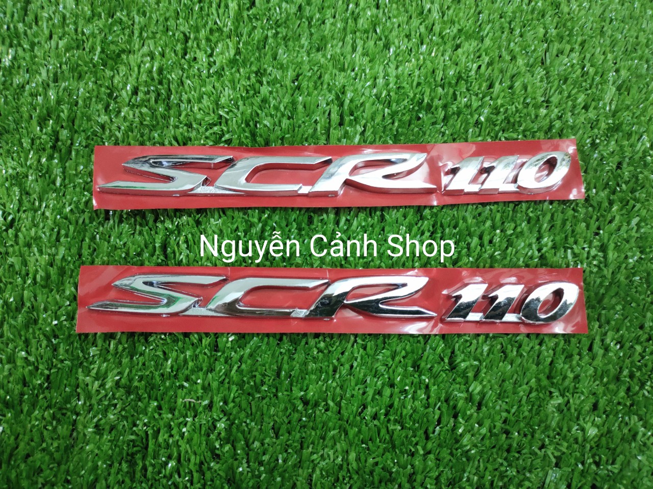 Cặp tem xe SCR 110 ZIN