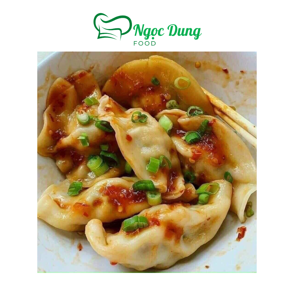 [Hoàn tiền 10%]Sủi Cảo Nhân Thịt - túi 1kg (giao hoả tốc 4h tphcm)