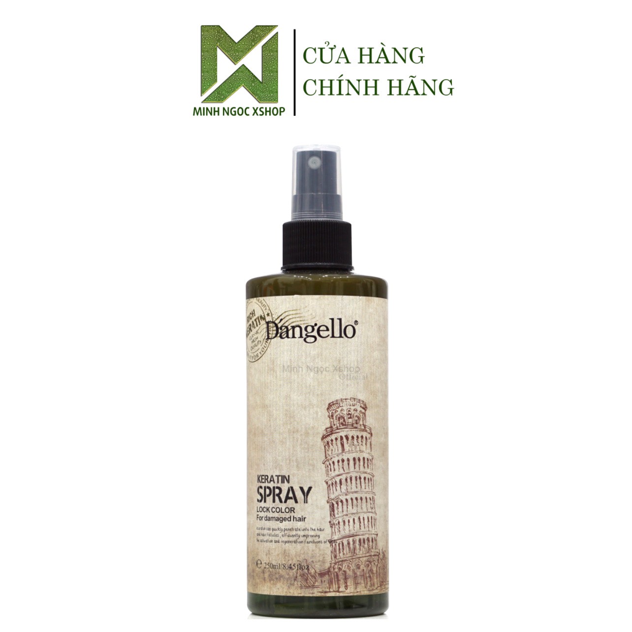 Dầu gội xả, kem ủ tóc, tinh dầu Dangello Keratin 60ML/800ML