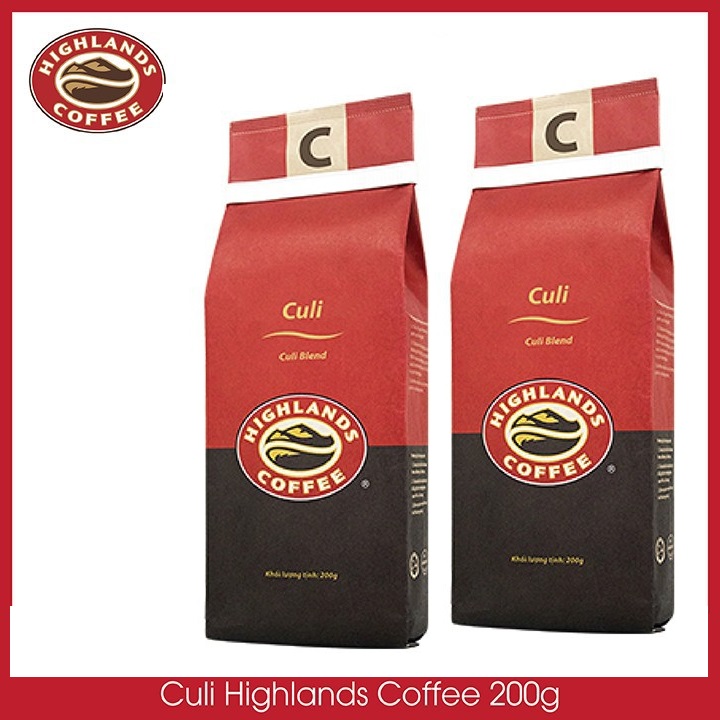 HCMMua 1 tặng 1 gói Cà phê Rang xay Culi Highland Coffee 200g