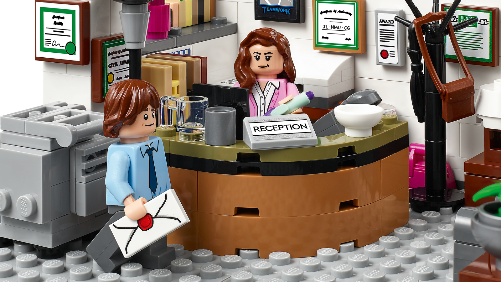 [HAPPY BRICKS] LEGO  IDEAS - 21336 - THE OFFICE - VĂN PHÒNG LÀM VIỆC