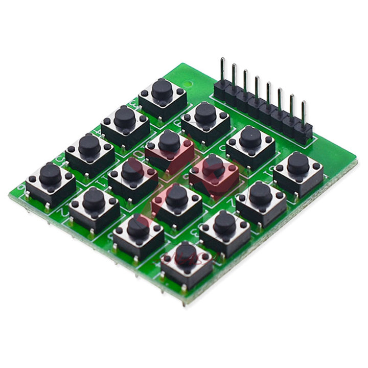 Bàn phím ma trận arduino matrix 4x4 16 phím mở rộng