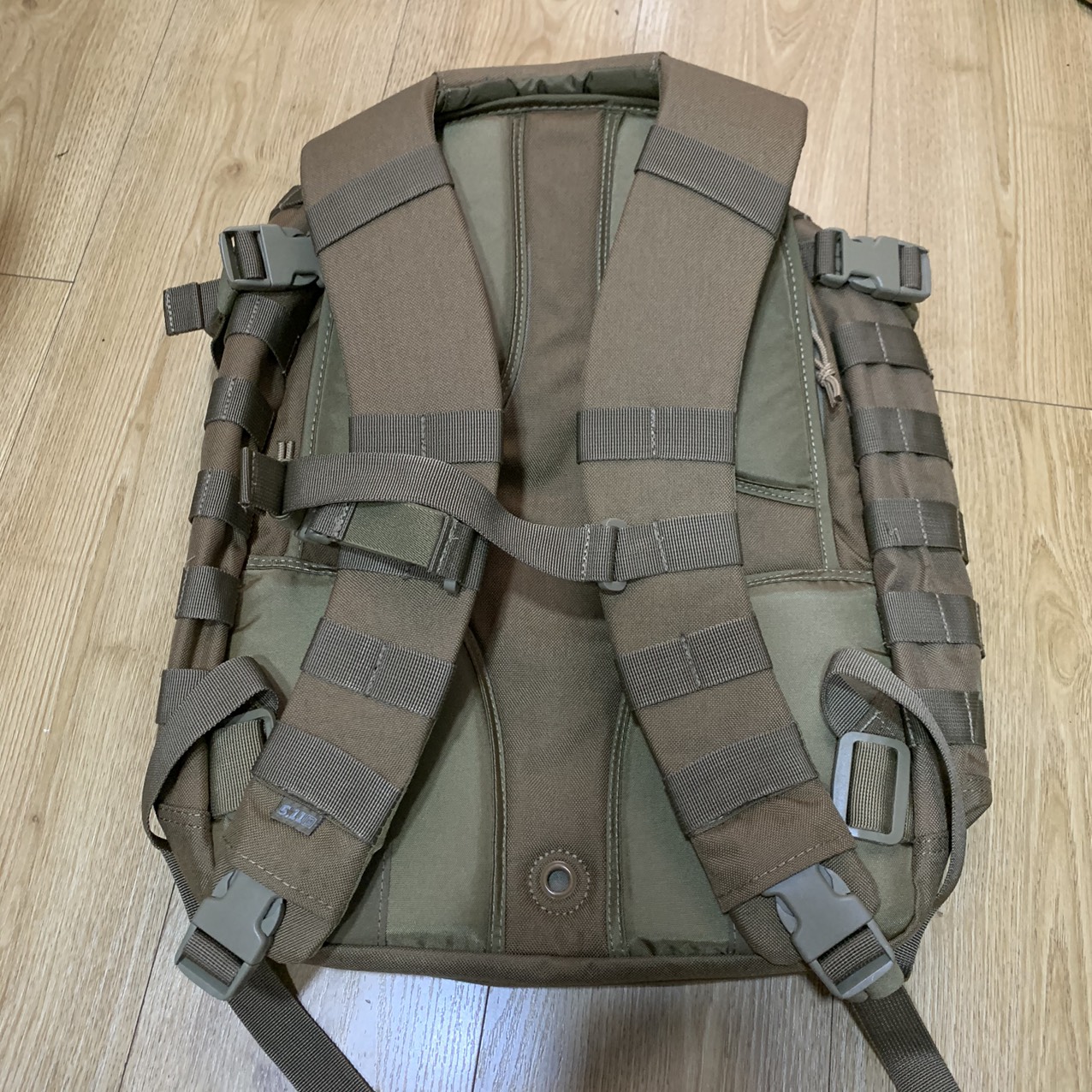 Balo thời trang tactical rush 24 màu vàng