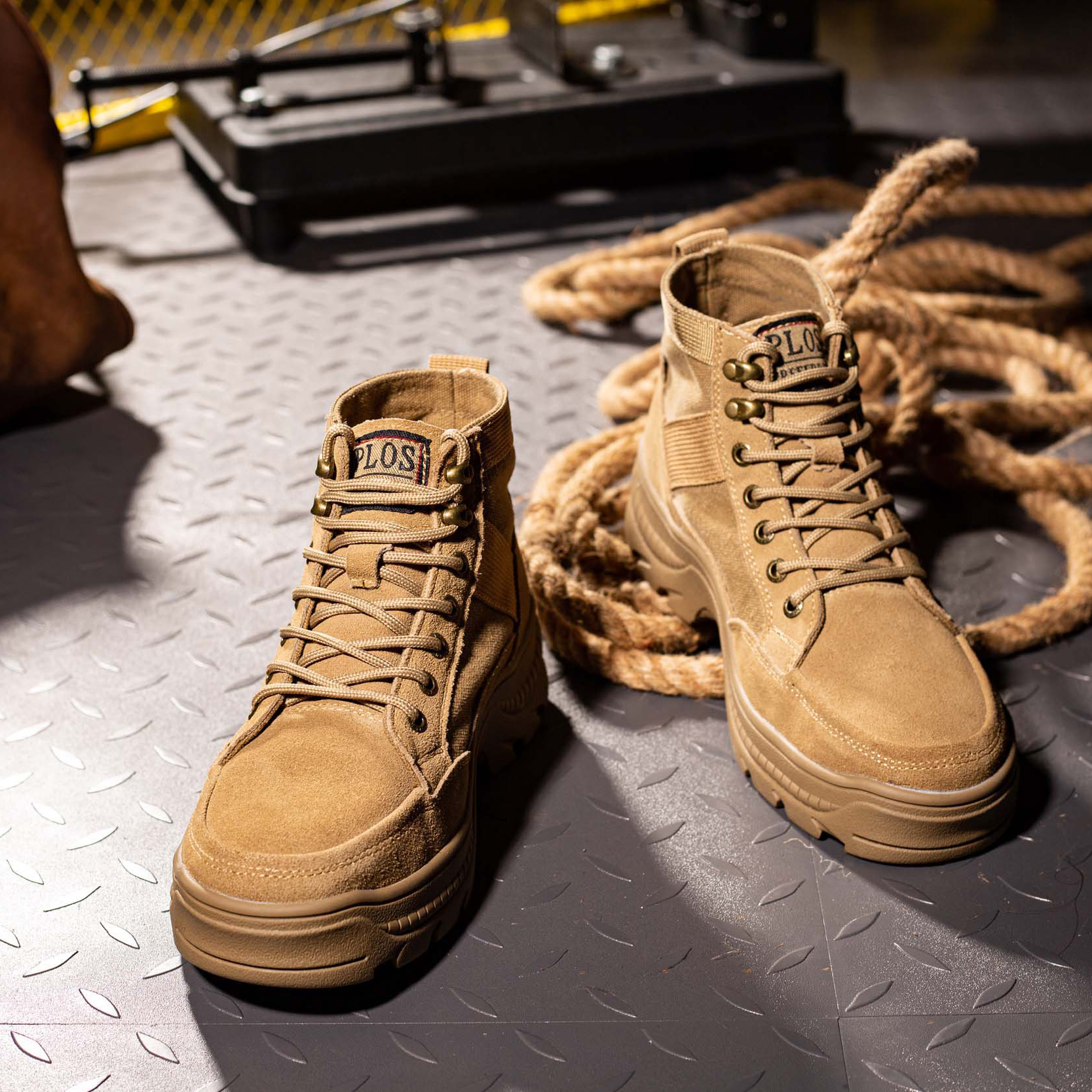 Giày bảo hộ Safety Leader da bò hàng chính hãng chống đinh, chống trơn trượt, chống dập ngón thời trang, nam tính