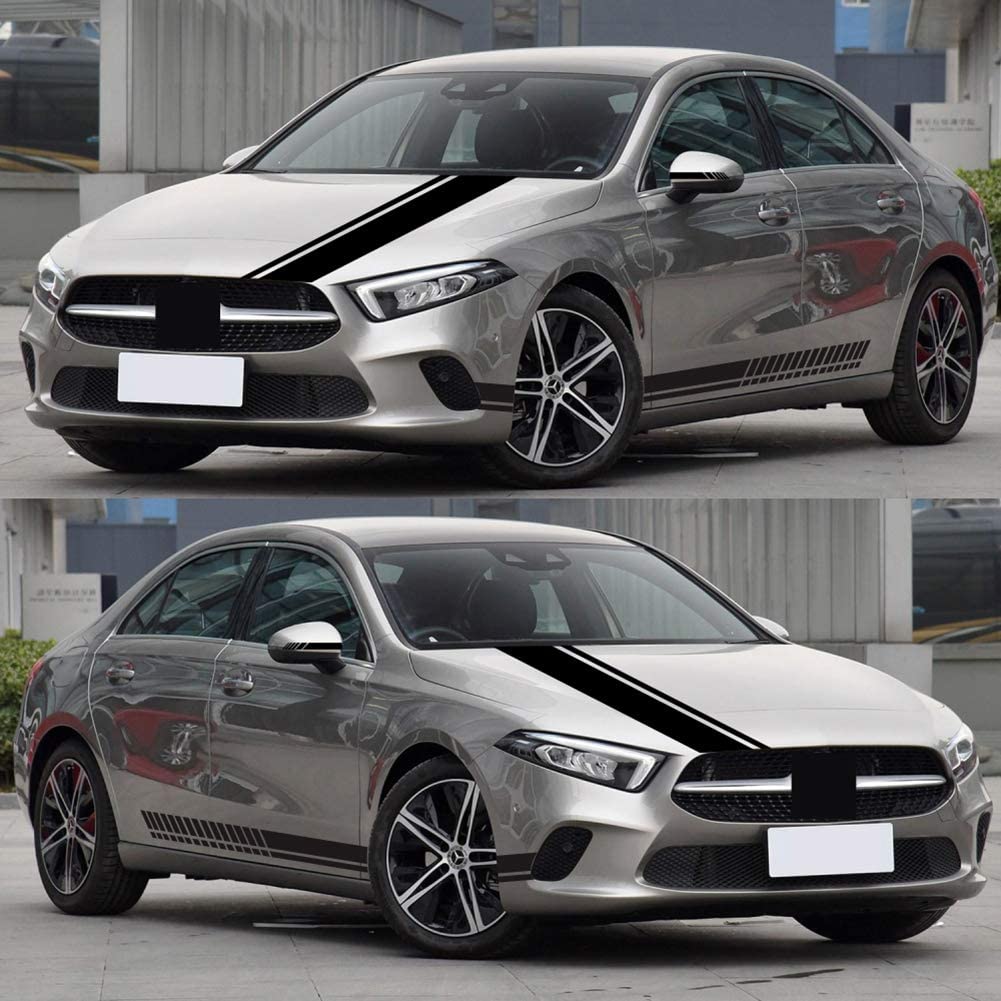 Tem Dán Trang Trí Sườn Xe Và Mui xe Ô Tô