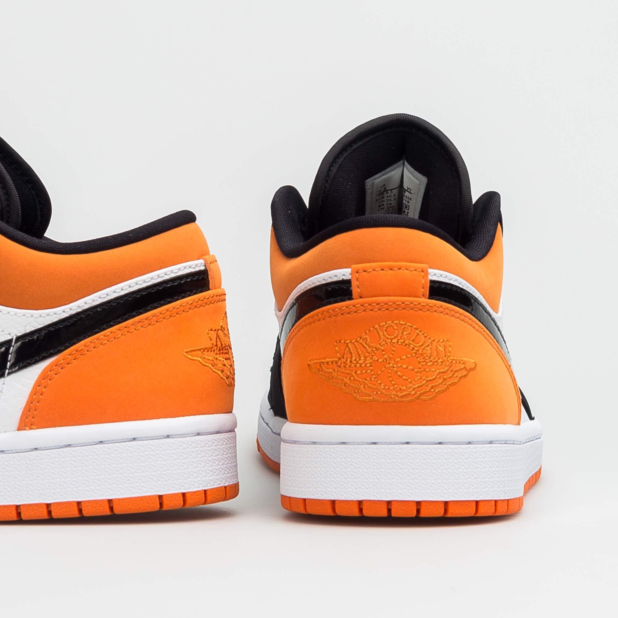 Giày Sneaker J0rdan 1 Low orange Black (Full box)