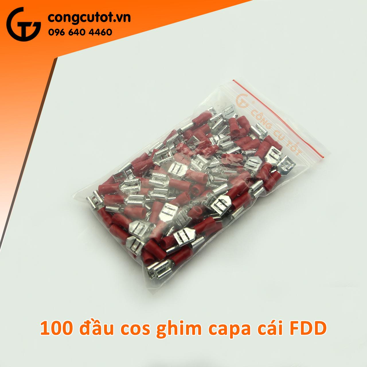 100 cái đầu cos ghim FDD capa