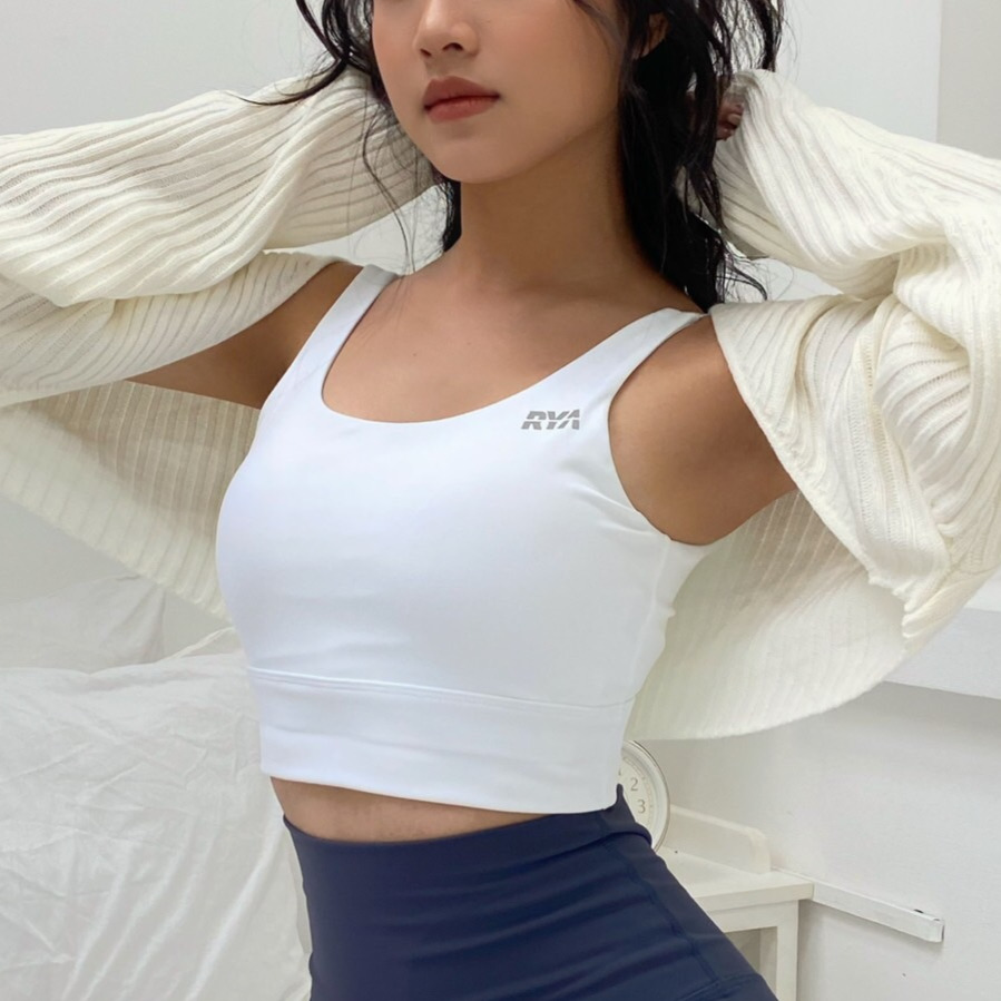 Áo ngực thể thao RYACTIVE - POWER SPORTBRA White