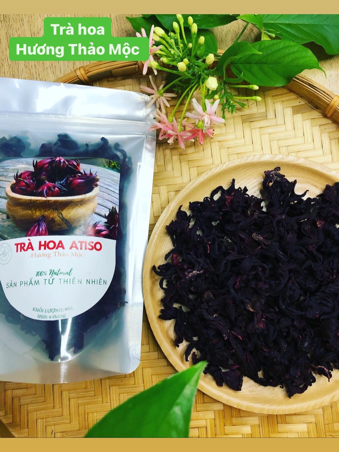 Trà Atiso 1kg - Trà Hoa Natural Thảo Mộc