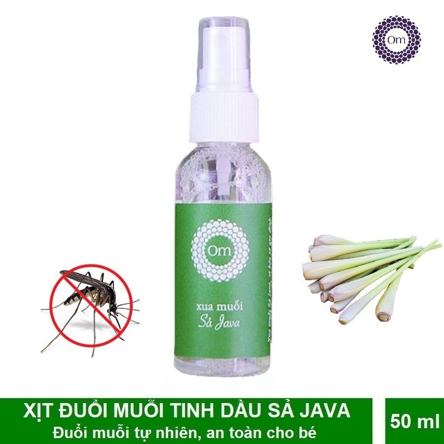 [HCM]Tinh Dầu Xua Muỗi Sả Java 50ml – Om Fountain