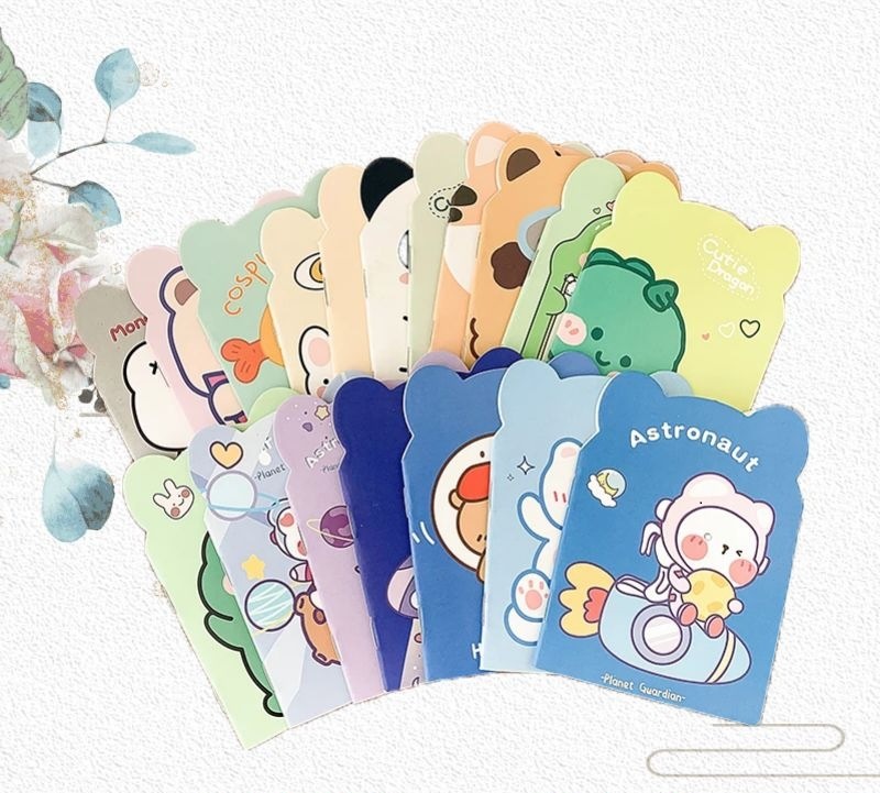 Sổ tay mini dễ thương khổ A6 - Sổ kẻ ngang (Inbox chọn mẫu)
