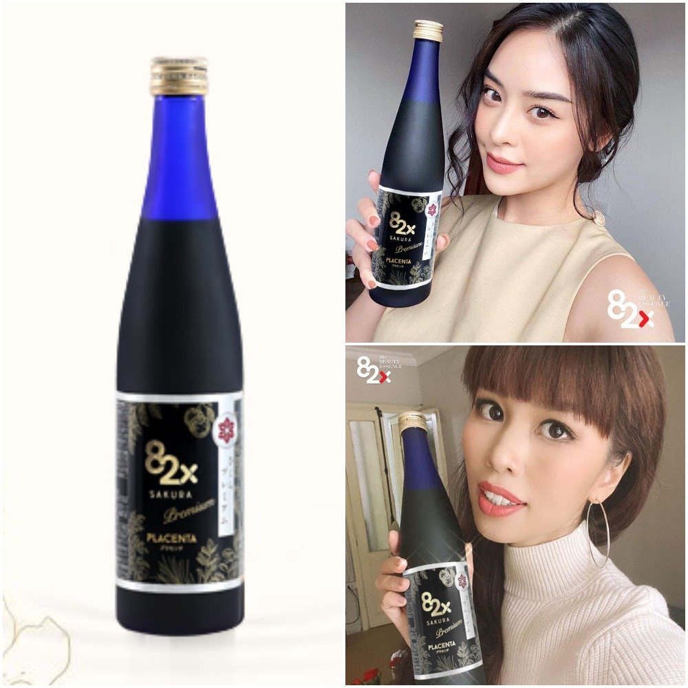 82x Sakura Collagen & Placenta Dưỡng Da Từ Nhật Bản
