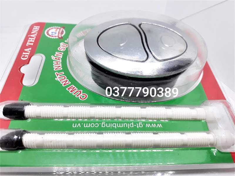 nút nhấn xả bồn cầu ô van -