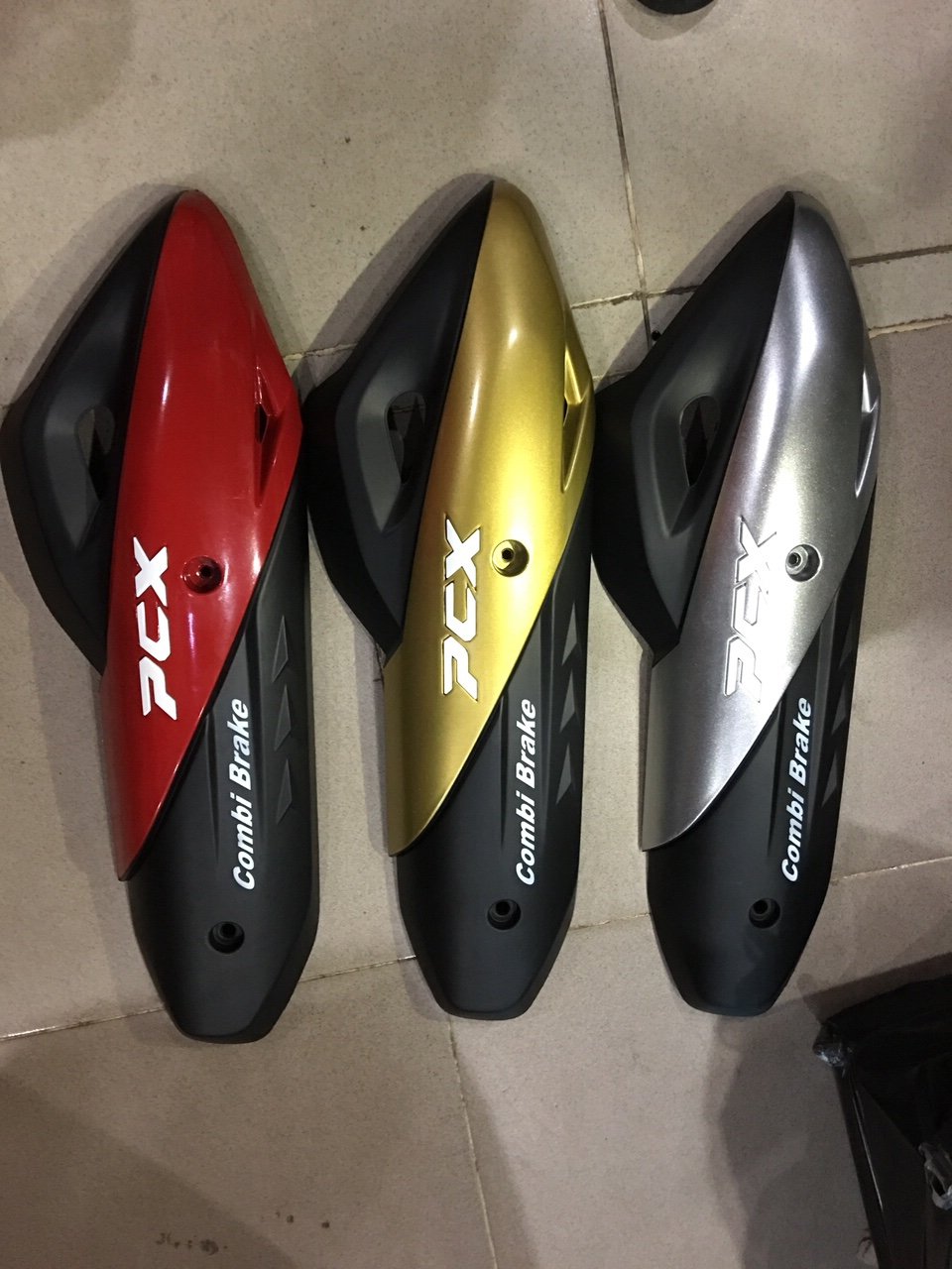 Ốp pô xe pcx 2018 sơn màu cao cấp