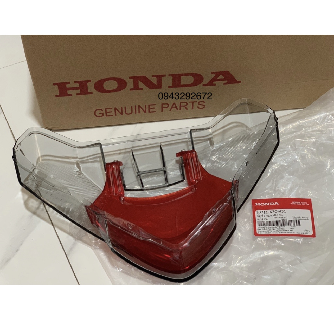 Nắp Đèn Hậu Vision ( 2021 > 2023 ) Honda ( 33711K2CV31 )