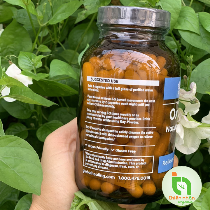 Oxy powder colon detox Global Healing 120 tablets