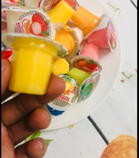 thạch sữa chua hủ nhỏ gói 100gr