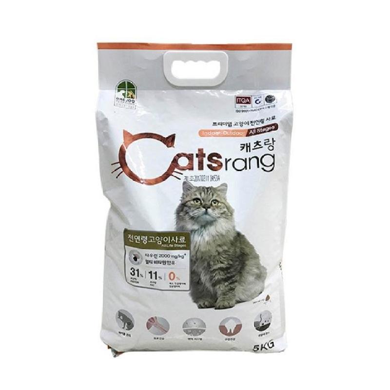 [Lấy mã giảm thêm 30%] Thức ăn mèo Catsrang 5Kg dành cho mèo mọi lứa tuổi