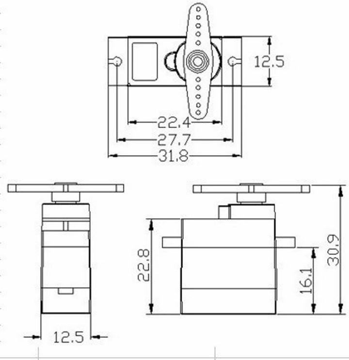 ĐỘNG CƠ SERVO TOWER PRO 9G