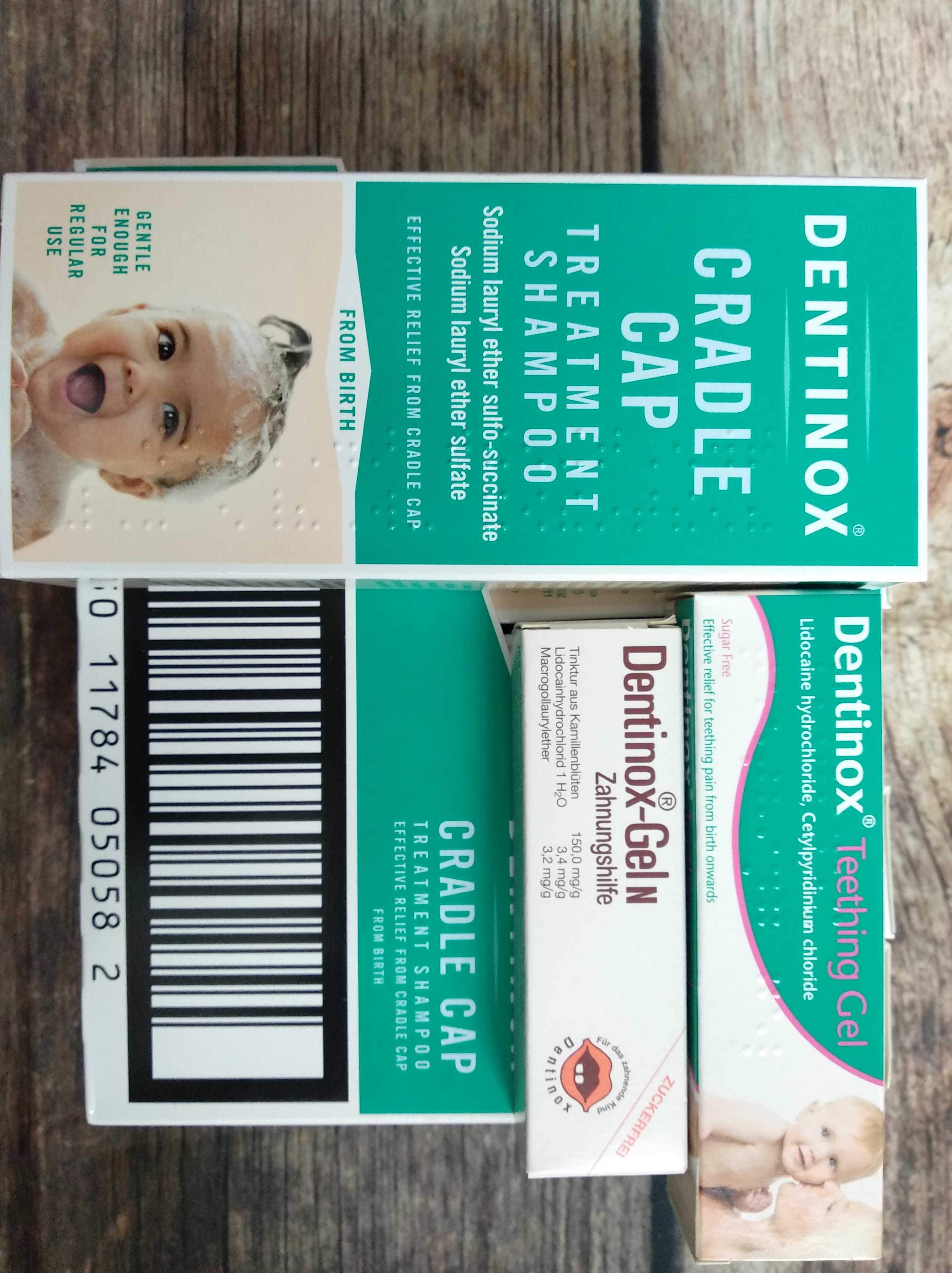 Dầu Gội Trị Cứt Trâu Dentinox Cho Trẻ Sơ Sinh - Anh