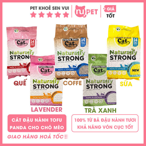 Cát đậu nành Tofu Panda 7L / 2.4kg