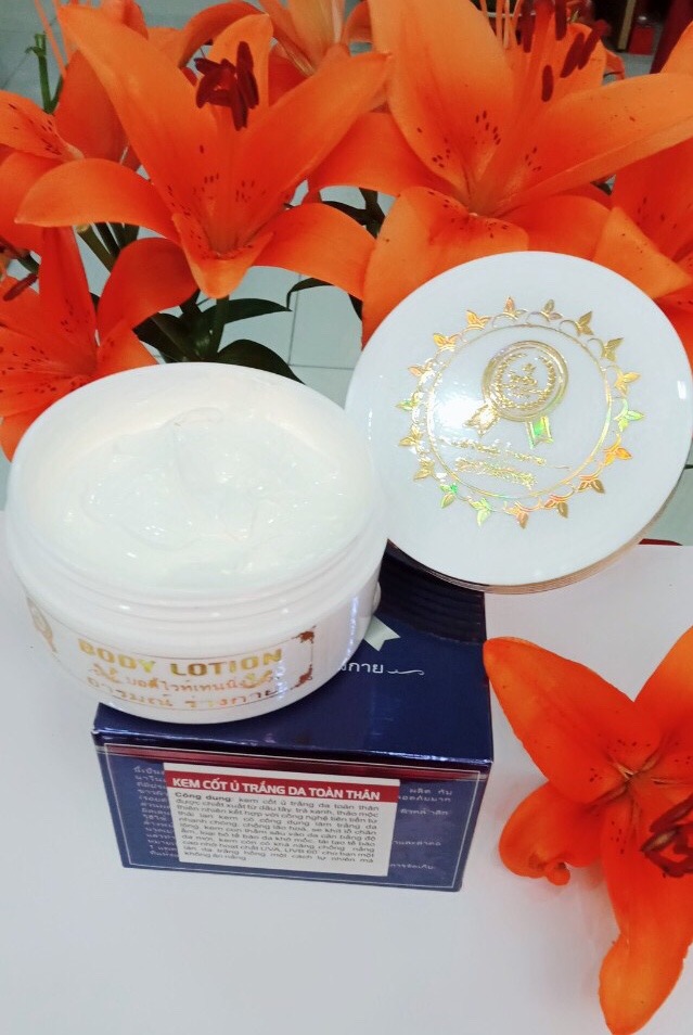 [HCM]Kem body cốt ủ Thái Lan siêu trắng 300g