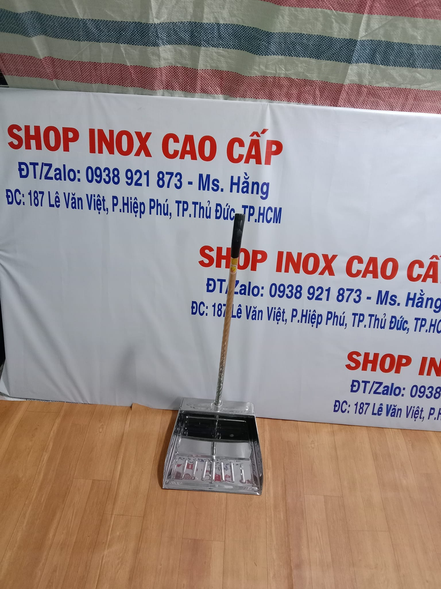 Com bo ky hót rác inox bộ sản phẩm 4 cái - mã: khr02i -