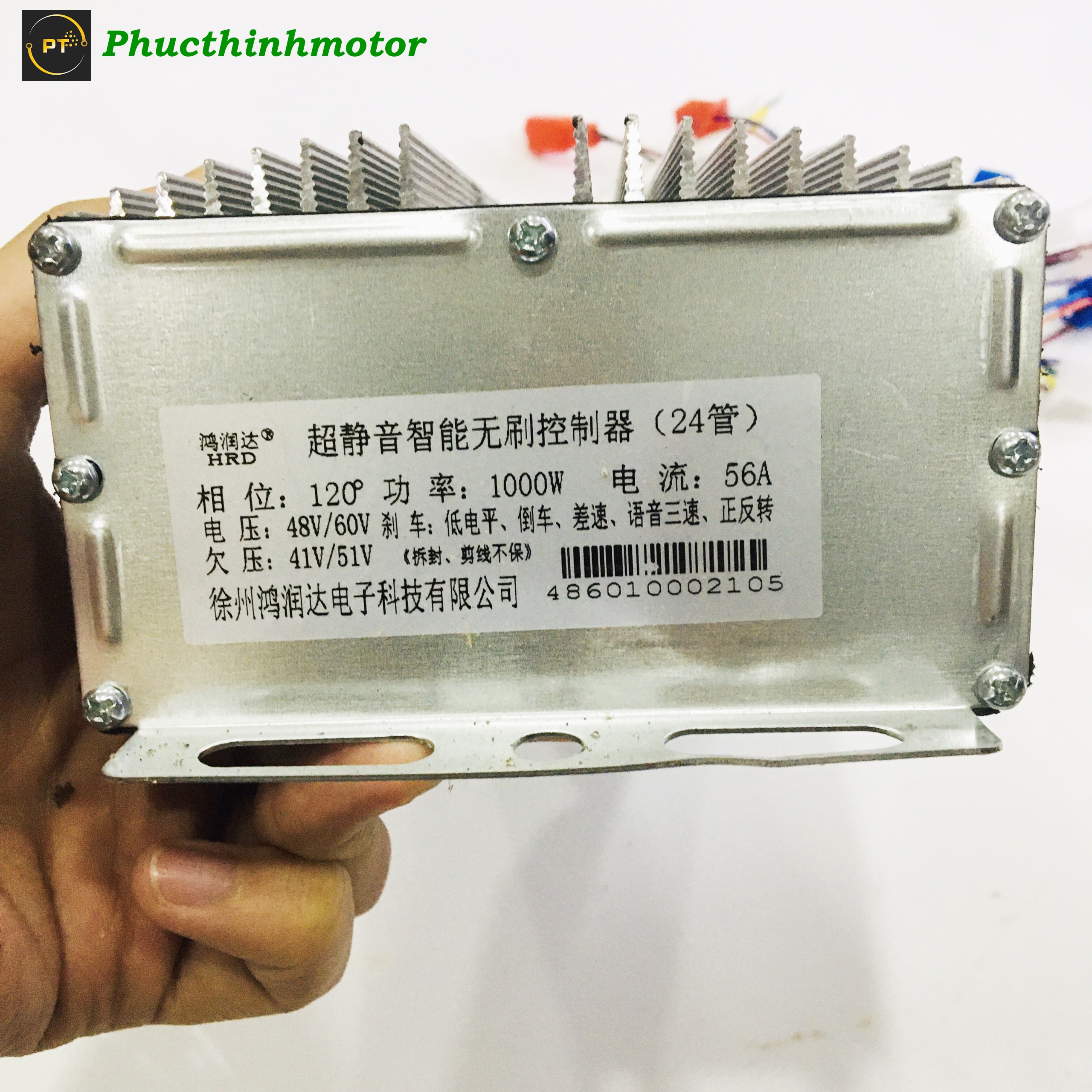 IC 48v-60v 1000w không chổi than 56A 24 Sò