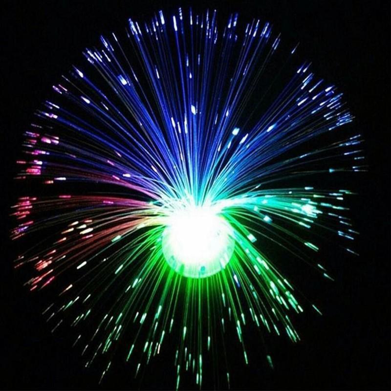 Đèn Led Sợi Quang Trang Trí Đổi Màu