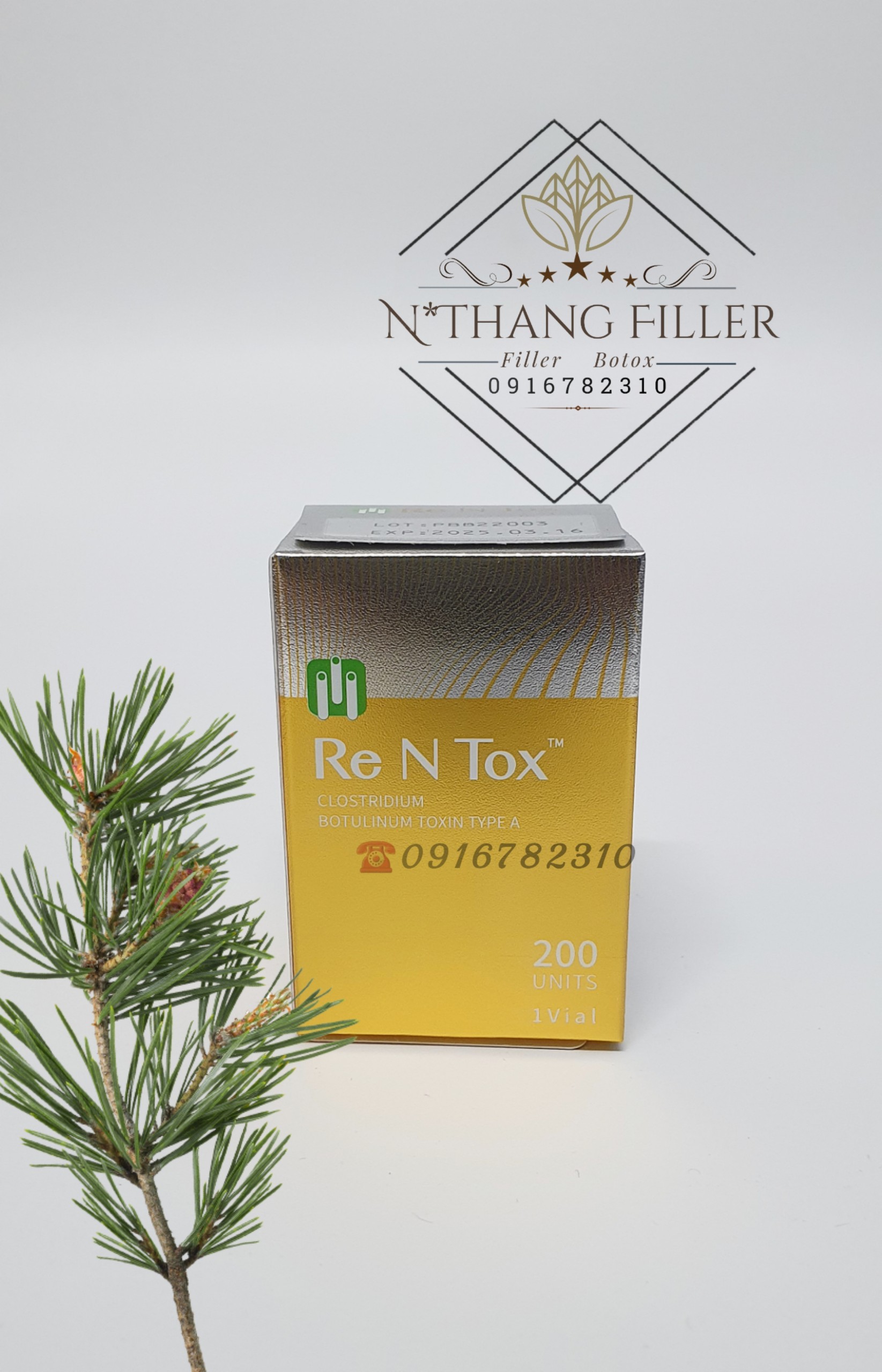 Rentox200. Gọn bắp thon.
