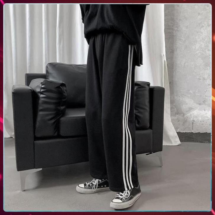 Quần ỐNG RỘNG 3 SỌC  unisex