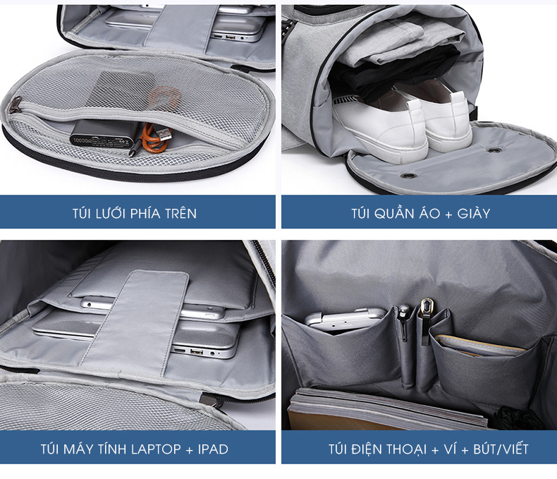 Balo/Túi xách du lịch công suất lớn – KAKA LITE – 2202