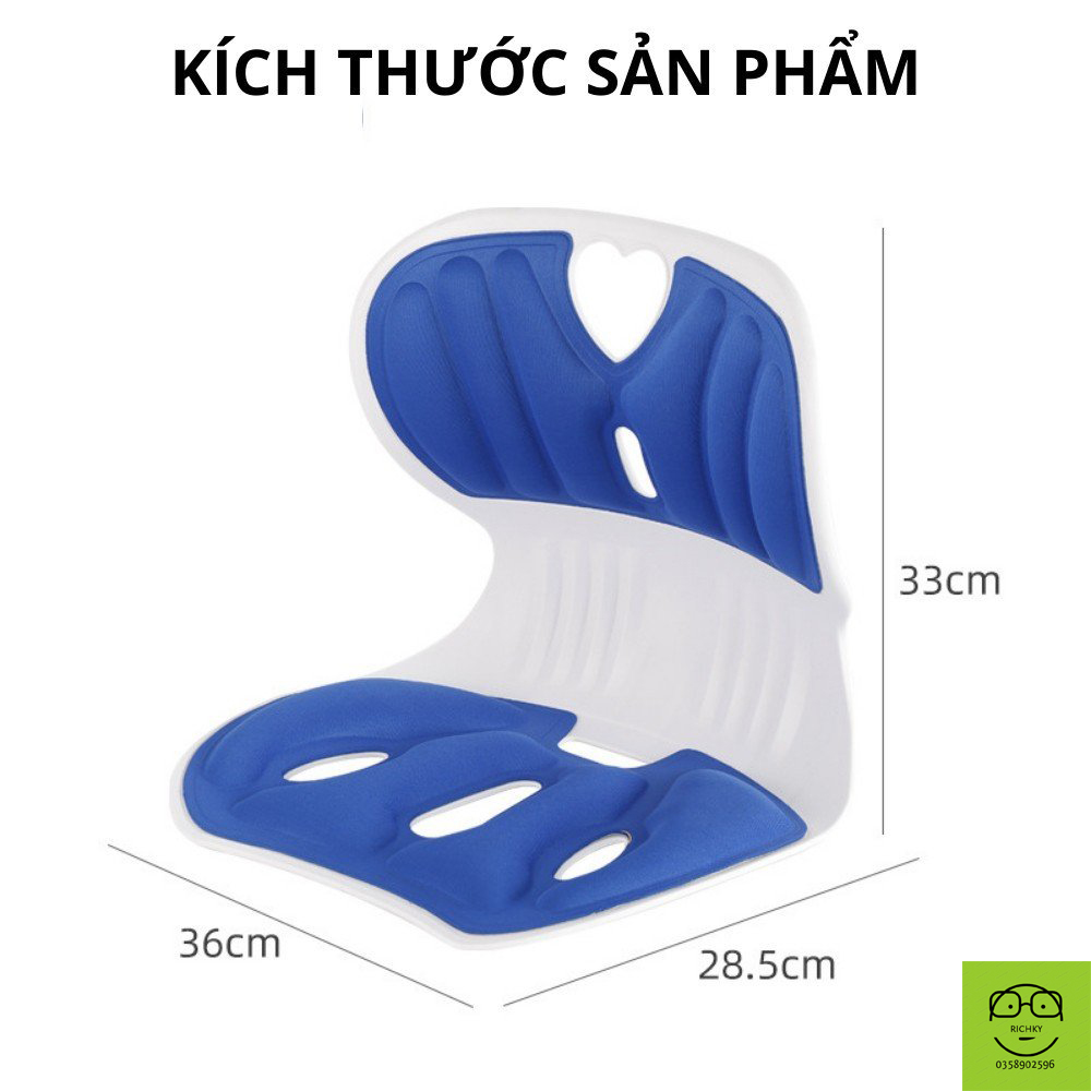 Ghế Chỉnh Dáng Ngồi Đúng Chống Gù Lưng, Bảo Vệ Cột Sống, Phù Hợp Mọi Đối Tượng - Ghế Công Thái Học Chống Gù Chất Liệu Thoáng Mát