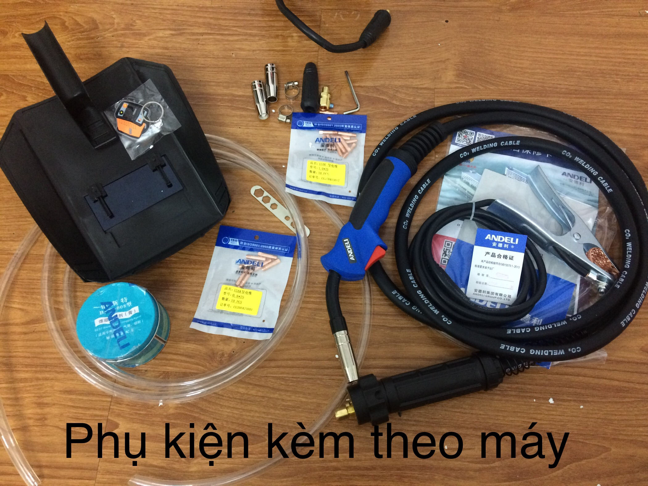 máy hàn mig NBC-270 andeni(dùng cuộn dây từ 1-5kg)