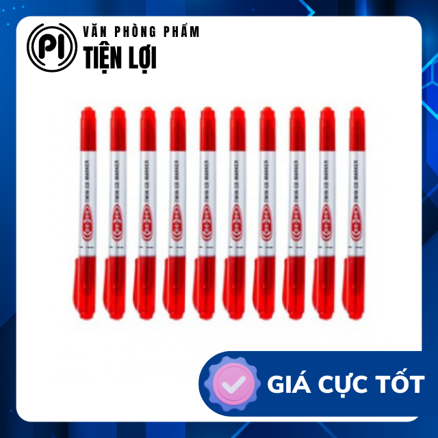 Bút lông dầu 2 đầu nhỏ Thiên Long PM-04